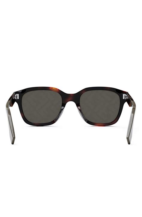 Fendi The Fendi Bilayer 51mm Geometric Sunglasses 